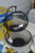 *Gourmet Two Tier Basket