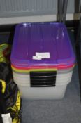 *Iris 15l Storage Boxes 5pk