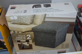 *Saville Foldable Storage Cube 2pk