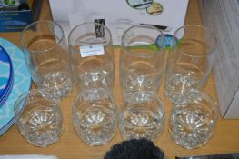 *Glass Tumbler 8 Piece Set