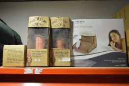 Foot Warmer and Magic Gnome Plant Waterers