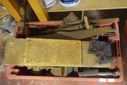 Plastic Crate Containing Assorted Vintage and Othe