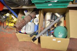 Two Boxes of DIY Tools etc.