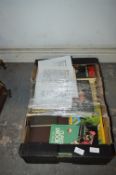 Box of Books - Snooker, Cricket, etc.