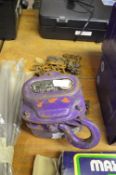 *Tiger 1 Tonne Chain Hoist