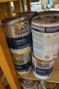 *Eight 5l Cans of Vinyl Matt Emulsion