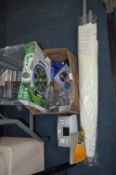 Box Containing Parasol, Flat Hose Reel, Photo Prin