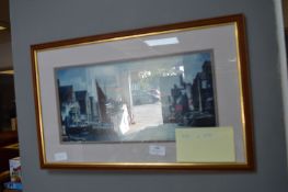 Framed Jack Rigg Print - River Hull