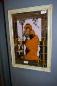 Framed Alphonse Mucha Mirror