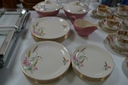 Alfred Meakin Columbine Dinnerware (21 Pieces)