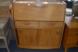 1950's Walnut Veneered Bureau