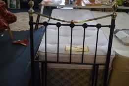 Wrought Metal & Brass Single Headboard