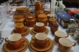 Hornsea Pottery Saffron Dinner and Tea Ware (42 Pi