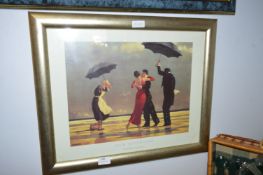 Framed Jack Vettriano Print - Dancers