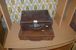 Two Vintage Travel Cases