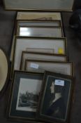 Selection of Framed Engraving Prints of Beverley,