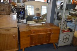 1950's Walnut Veneered Dressing Table