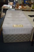 Single Mattress on Divan Base
