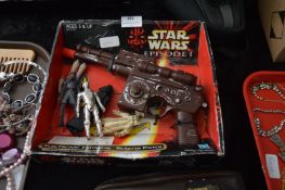 Star Wars Episode I Baster Pistol and Figurines