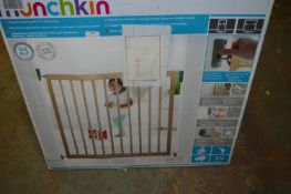 *Single Panel Wood Wall Fix Safety Gate