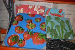 Five Food Related Painting