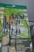 *Panacea Finial Three Teir Plant Stand
