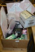 *Box Containing Electronic Scales, Candles, Gift B