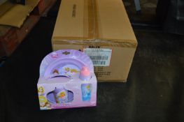 *Box of 12 Disney Princess Four Piece Dinner Set