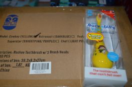 *Box Containing Rockabilly Kids Toothbrushes with