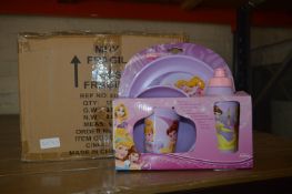 *Box of 12 Disney Princess Four Piece Dinner Set