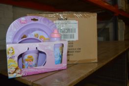 *Box of 12 Disney Princess Four Piece Dinner Set