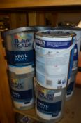 *Eight 5L Cans of Vinyl Matt Emulsion