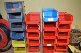 *Quantity of Small Plastic Storage Drawers