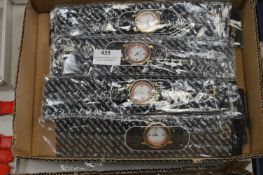 Box of 10 Watches with Roulette Wheel Style Faces