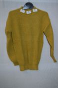 Box of Five Mustard Crew-Neck Knitted Jumpers