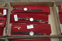 Box of Ten Ladies Fashion Watches with Leather Str