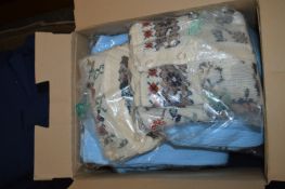 Box of Ten Assorted Knitted Pullovers