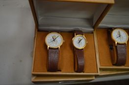 Two Sets of Ladies & Gents Wristwatches with Faux