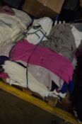 Pallet Containing Part Finished Knitted and Woolen
