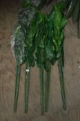 Five Bunches of Artificial Foliage