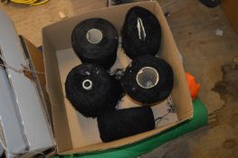 Box of Assorted Knitting Yarn