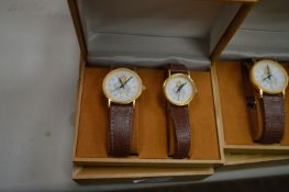 Two Sets of Ladies & Gents Wristwatches with Faux