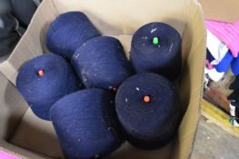Box of Assorted Knitting Yarn