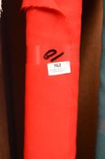 6ft Width Roll of Red Fabric 10m