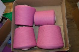 Box of Assorted Knitting Yarn