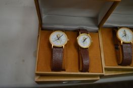 Two Sets of Ladies & Gents Wristwatches with Faux