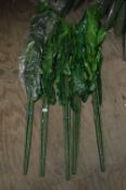 Five Bunches of Artificial Foliage