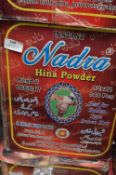 Box Containing 12x12 Packs of Nadra Hina Powder