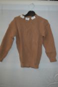 Box of Five Brown Crew-Neck Knitted Jumpers
