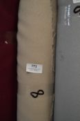 6ft Width Roll of Beige Fabric 8m